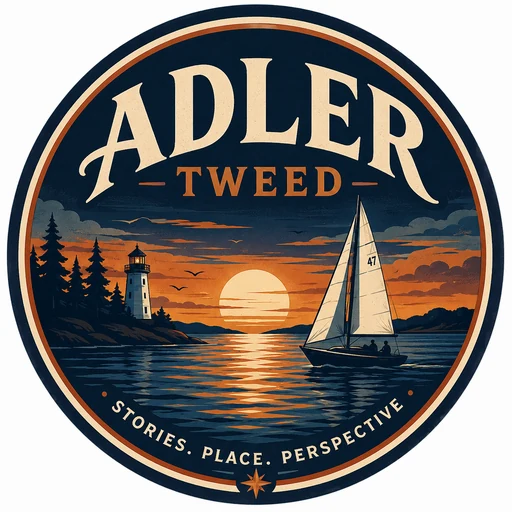 Adler Tweed round logo