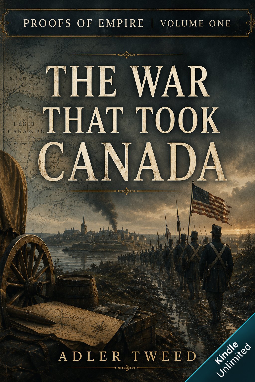Cover for The War That Took Canada, Volume I of Proofs of Empire